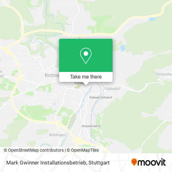 Карта Mark Gwinner Installationsbetrieb