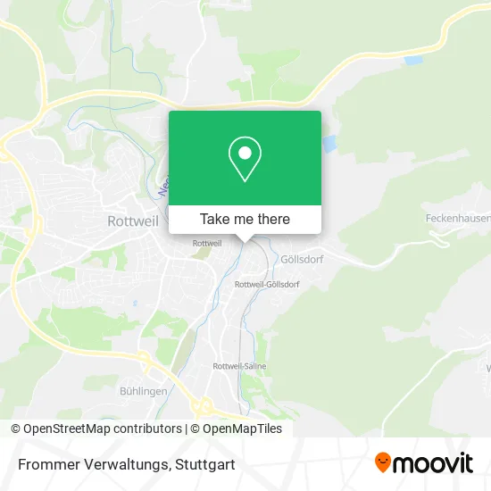 Карта Frommer Verwaltungs
