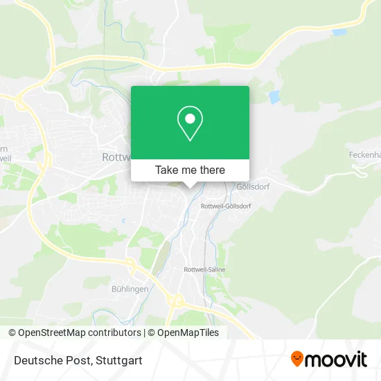 Deutsche Post map