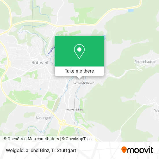 Карта Weigold, a. und Binz, T.