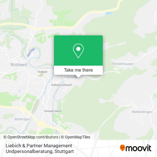 Liebich & Partner Management Undpersonalberatung map