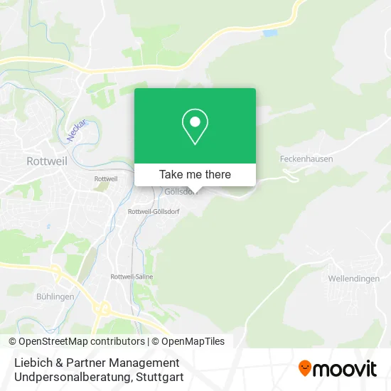 Карта Liebich & Partner Management Undpersonalberatung