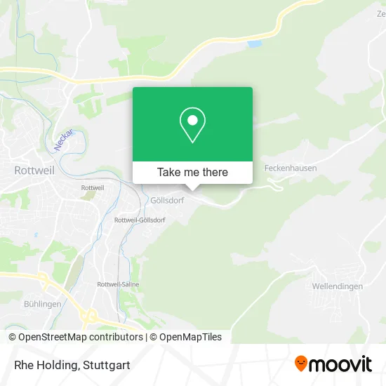 Карта Rhe Holding