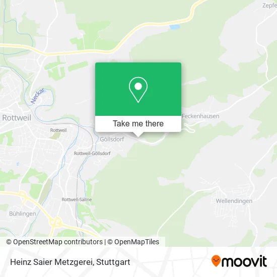 Карта Heinz Saier Metzgerei