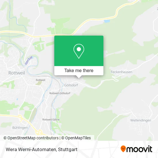 Карта Wera Werni-Automaten