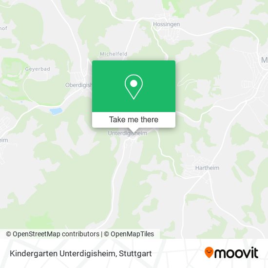 Карта Kindergarten Unterdigisheim