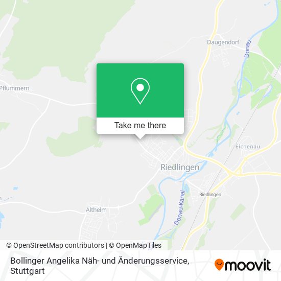 Bollinger Angelika Näh- und Änderungsservice map
