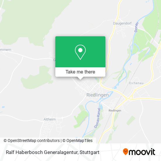 Ralf Haberbosch Generalagentur map