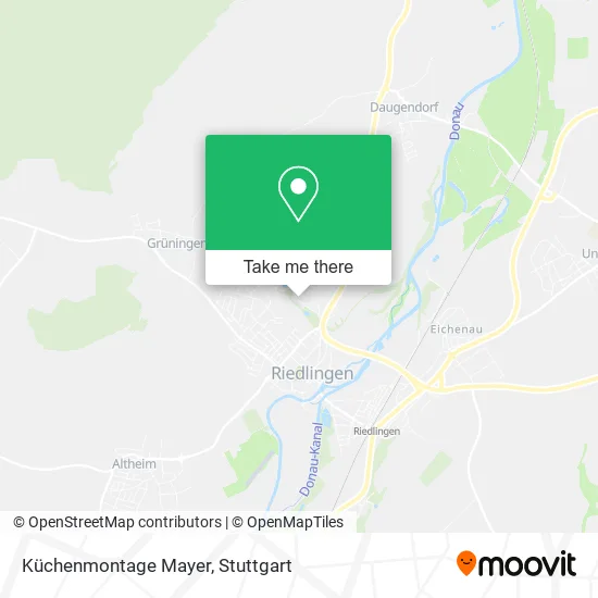Карта Küchenmontage Mayer