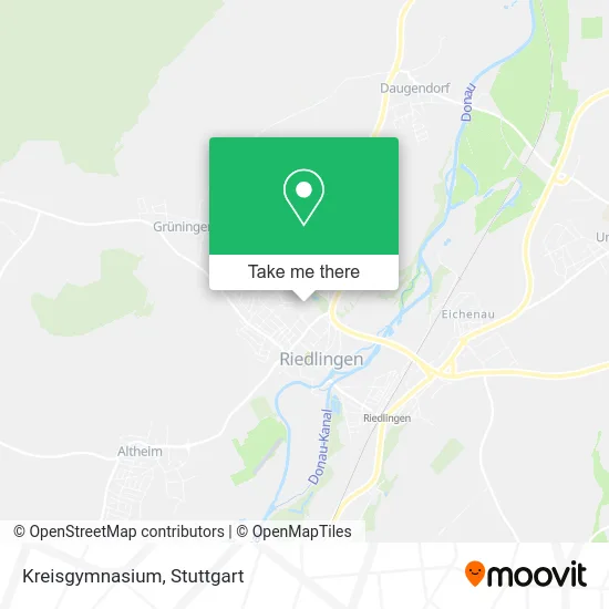 Карта Kreisgymnasium