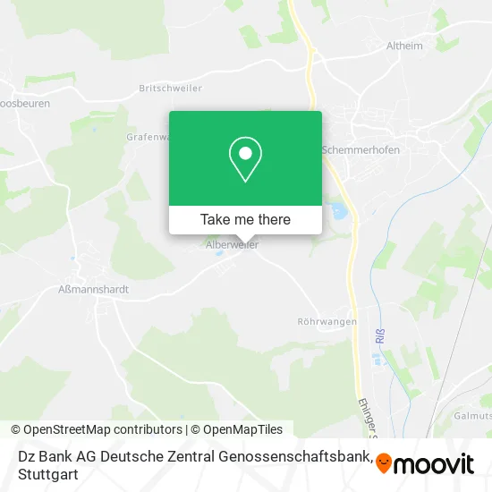 Карта Dz Bank AG Deutsche Zentral Genossenschaftsbank