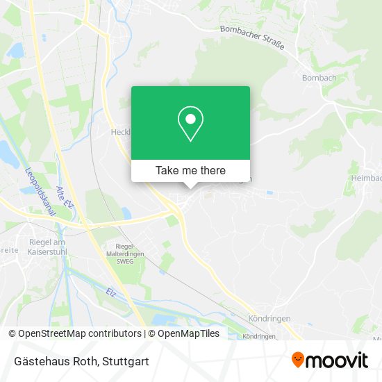 Gästehaus Roth map