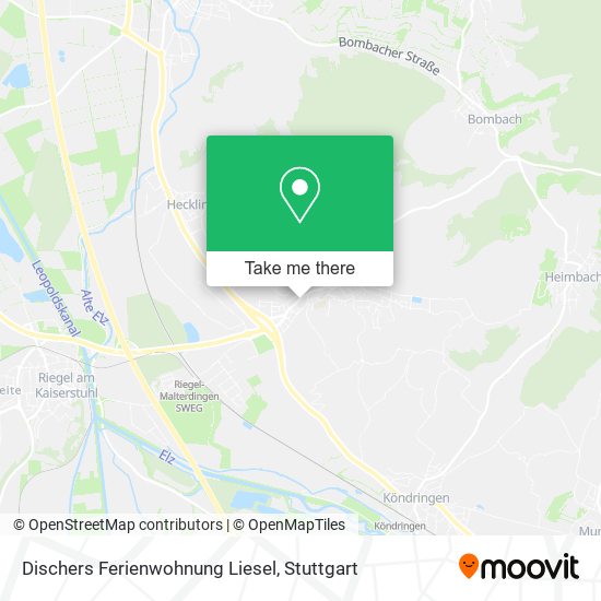 Dischers Ferienwohnung Liesel map
