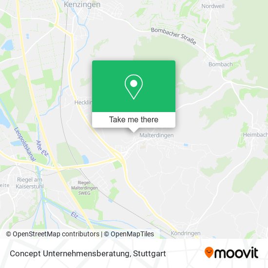 Concept Unternehmensberatung map
