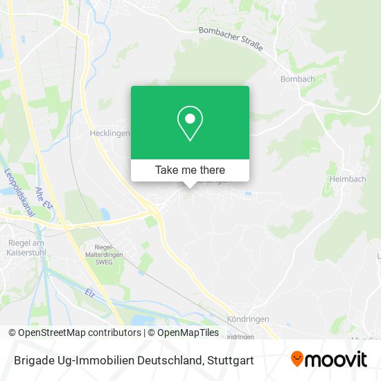 Brigade Ug-Immobilien Deutschland map