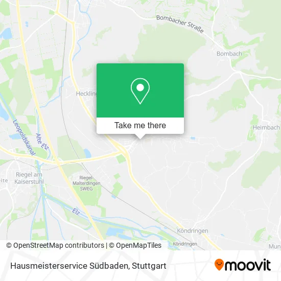 Карта Hausmeisterservice Südbaden
