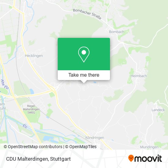 CDU Malterdingen map