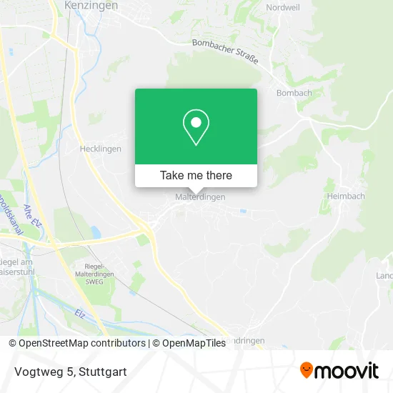 Карта Vogtweg 5