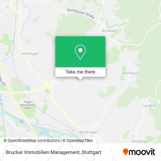 Brucker Immobilien Management map