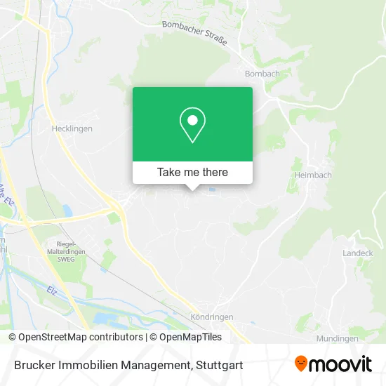 Карта Brucker Immobilien Management