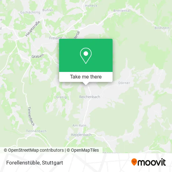 Карта Forellenstüble