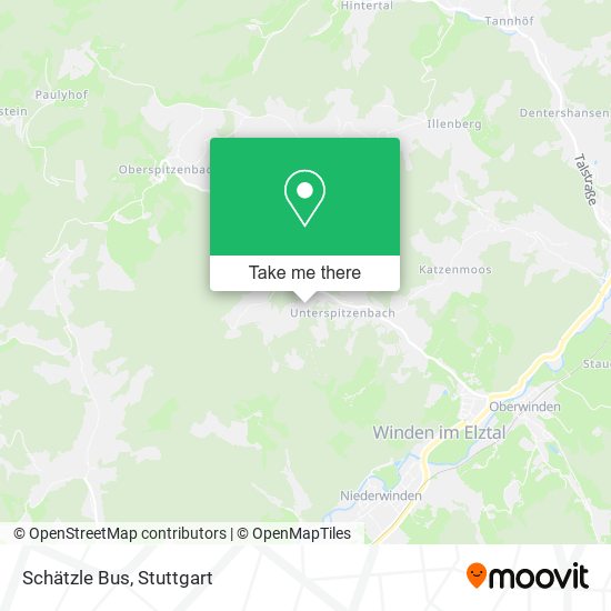 Schätzle Bus map