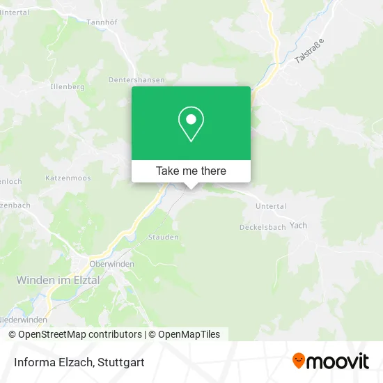 Карта Informa Elzach