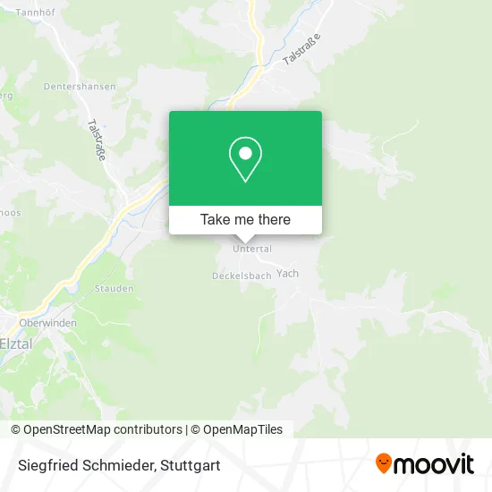 Карта Siegfried Schmieder