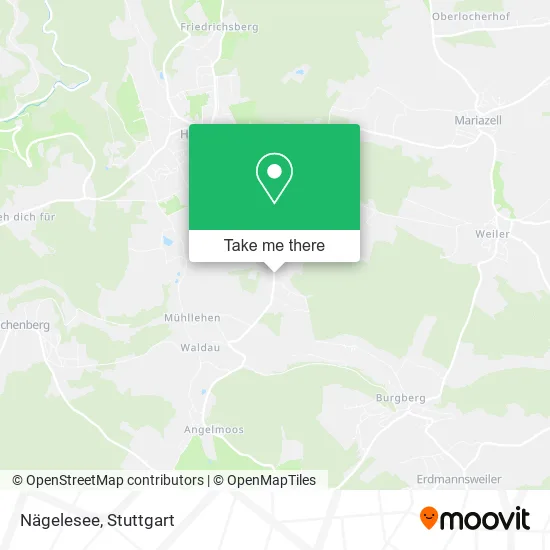 Карта Nägelesee