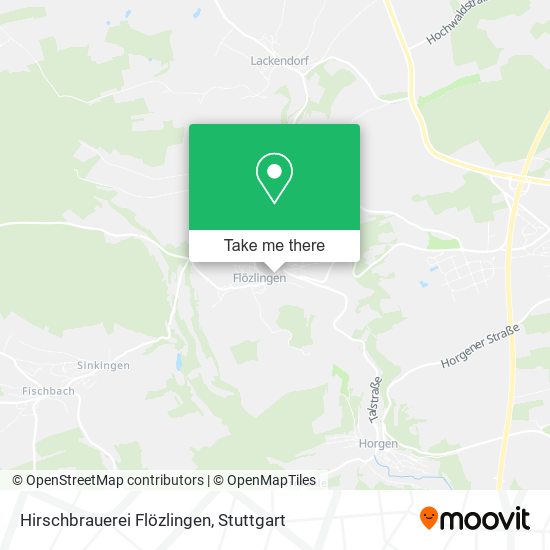 Hirschbrauerei Flözlingen map
