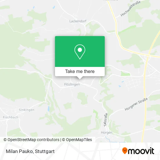 Карта Milan Pauko