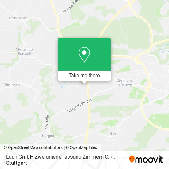 Карта Laun GmbH Zweigniederlassung Zimmern O.R.