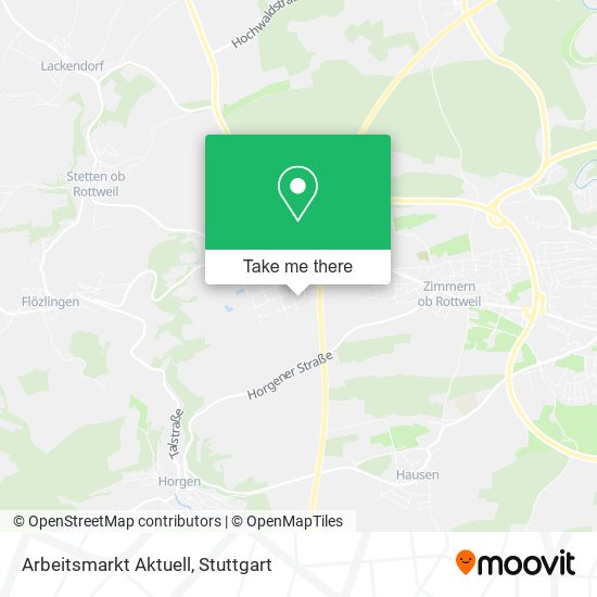 Arbeitsmarkt Aktuell map