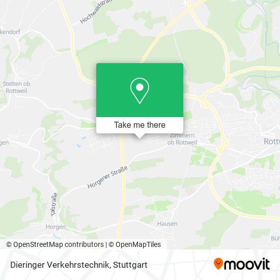 Dieringer Verkehrstechnik map