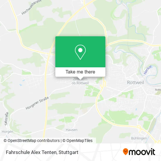 Карта Fahrschule Alex Tenten