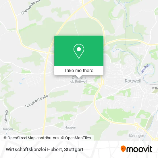 Карта Wirtschaftskanzlei Hubert