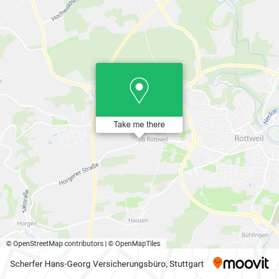 Scherfer Hans-Georg Versicherungsbüro map