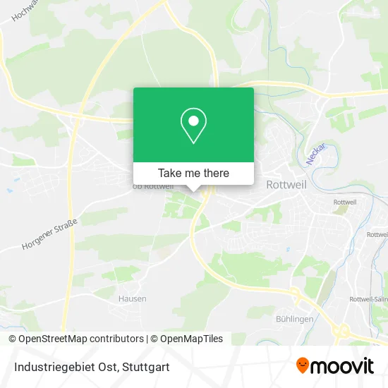 Карта Industriegebiet Ost