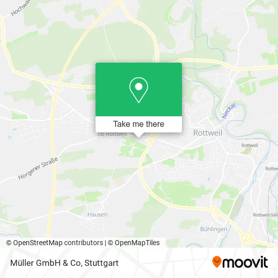 Карта Müller GmbH & Co