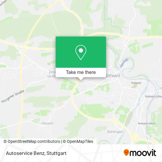 Карта Autoservice Benz