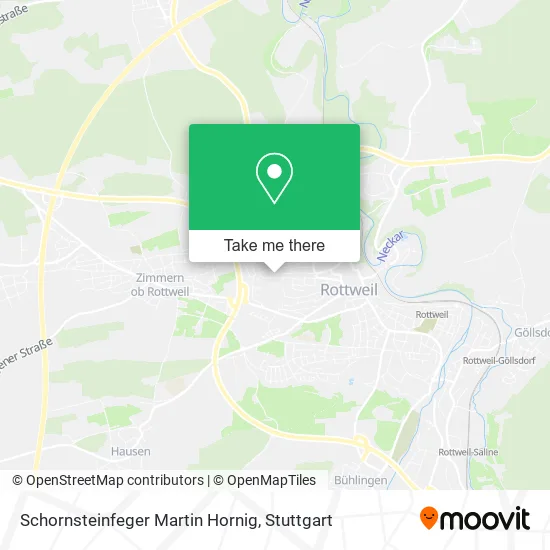 Карта Schornsteinfeger Martin Hornig