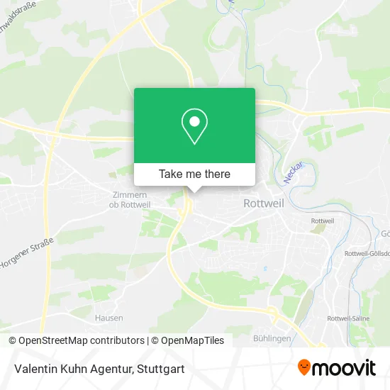 Карта Valentin Kuhn Agentur