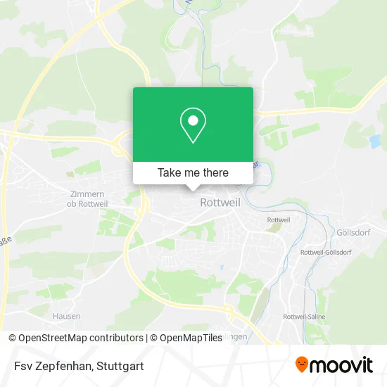 Карта Fsv Zepfenhan