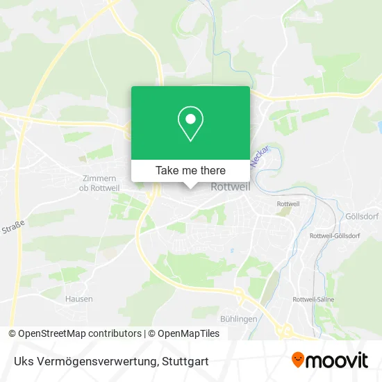 Карта Uks Vermögensverwertung