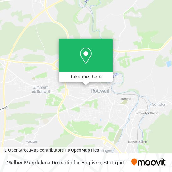 Melber Magdalena Dozentin für Englisch map