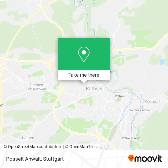 Карта Posselt Anwalt