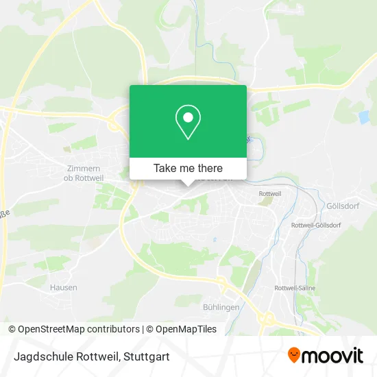 Карта Jagdschule Rottweil