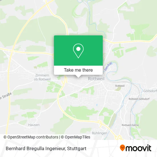Карта Bernhard Bregulla Ingenieur