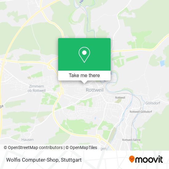 Wolfis Computer-Shop map