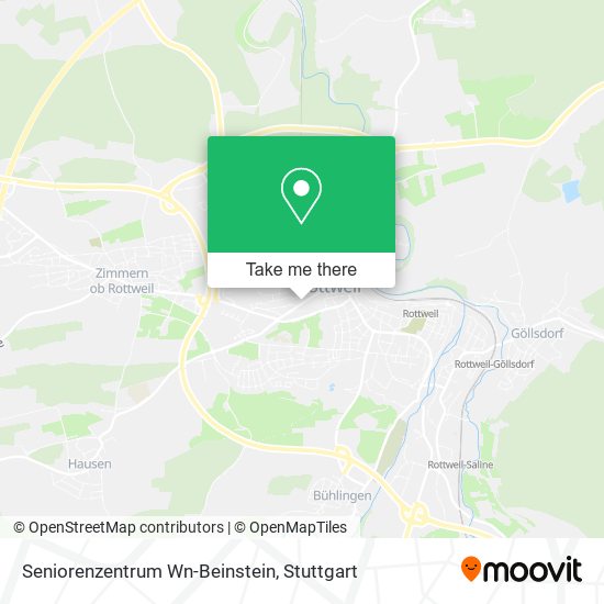 Seniorenzentrum Wn-Beinstein map